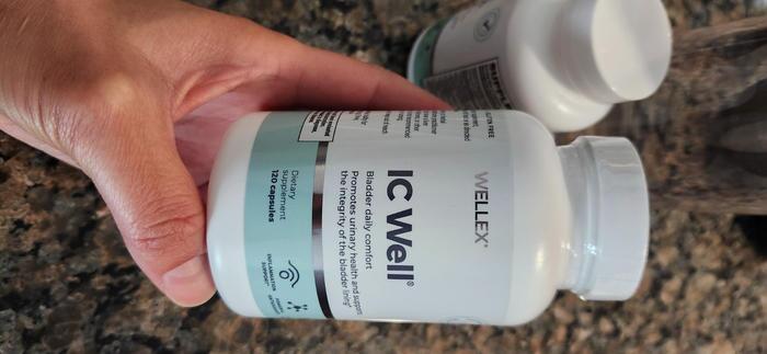 IC Well® - Single Bottle - Customer Photo From Maria Vargas