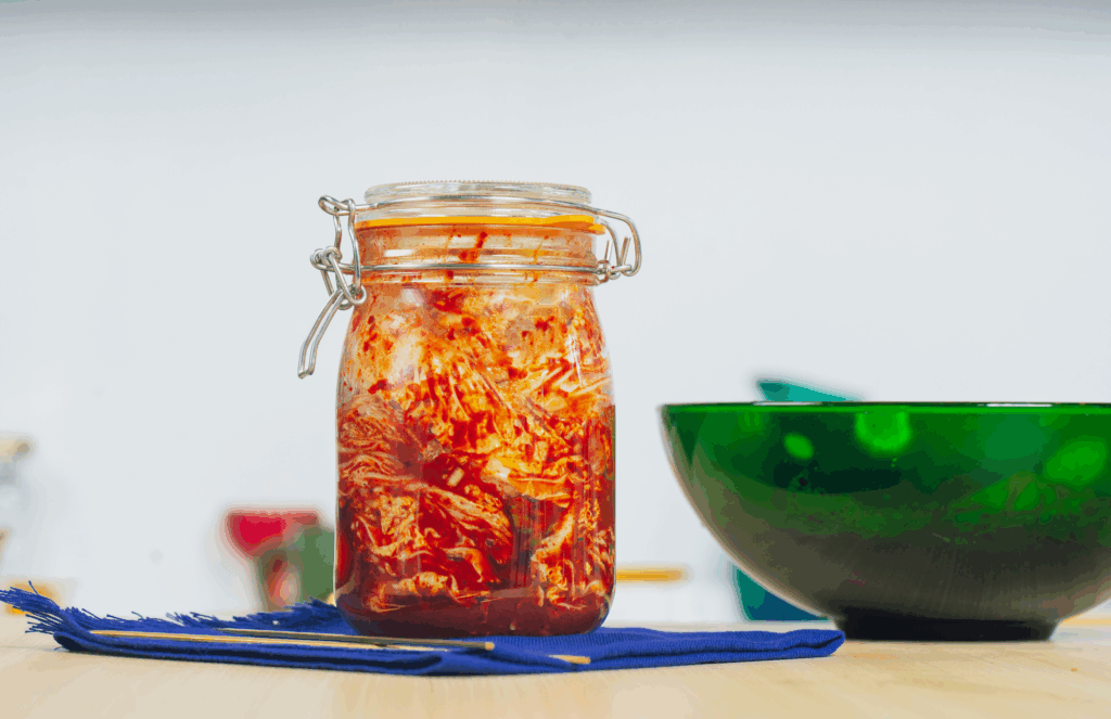 fermented food kimchi for gut health and immune system support